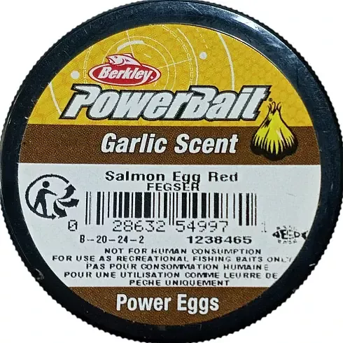Berkley PowerBait Garlic Scent Salmon Egg Red Power Eggs 549971