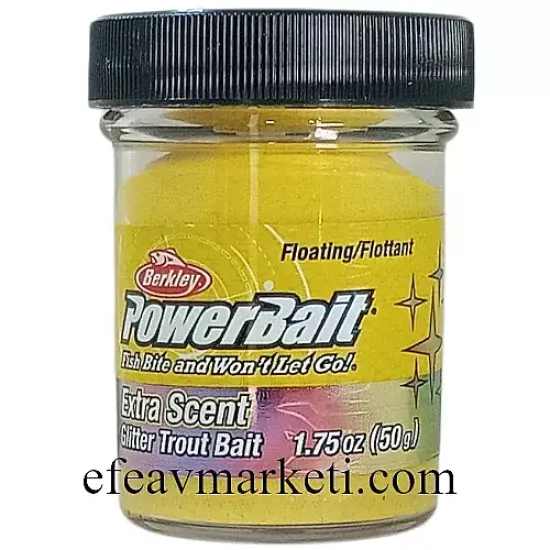 Berkley PowerBait Extra Scent Cheese Gltr 022528