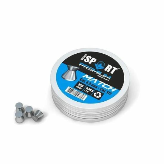 VICTORY SPORT Premium Match 4.5 mm 0.50 g. 7.7 grain 250 Ad. Havalı Saçma