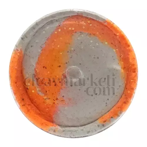 Berkley PowerBait Glow Orange White Trout Dough 163191