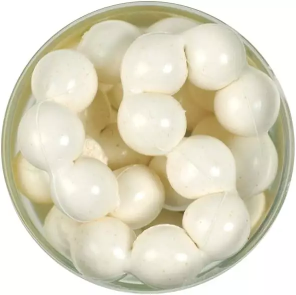 Berkley PowerBait Garlic Scent Fluorescent White Power Eggs 549926