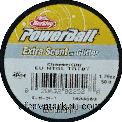 Berkley PowerBait Extra Scent Cheese Gltr 022528