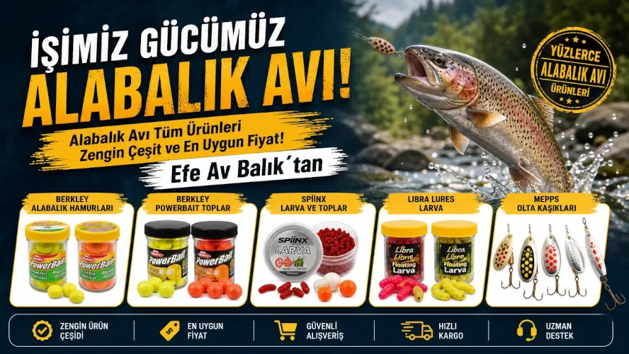 Alabalık Avı Malzemeleri