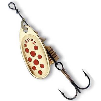 Mepps Comet Sarı Kırmızı Benekli Spin Olta Kaşığı - MEPPS