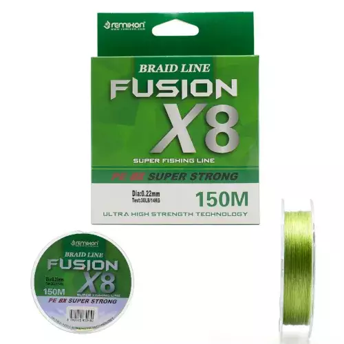 Remixon Fusion X8 Green İp Misina 150 M - 1