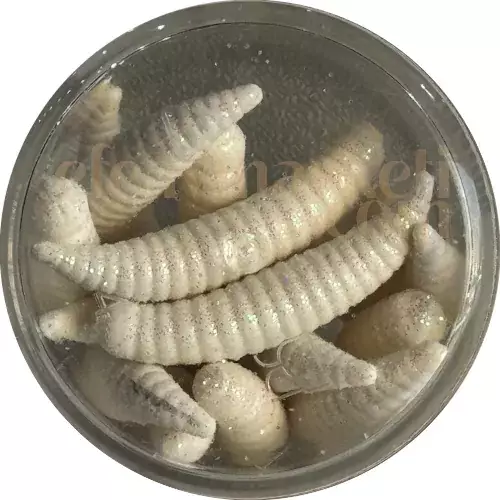 Renat Trout Bait Silikon Kurtçuk Beyaz EF25280 - 1