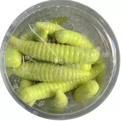 Renat Trout Bait Silikon Kurtçuk Küf Yeşili EF25276 - 1