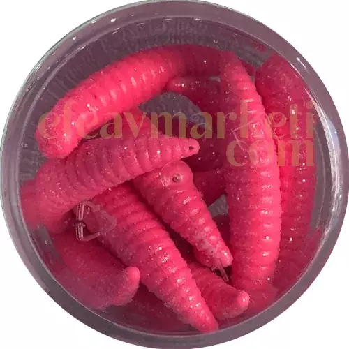 Renat Trout Bait Silikon Kurtçuk Pembe EF25277 - 1